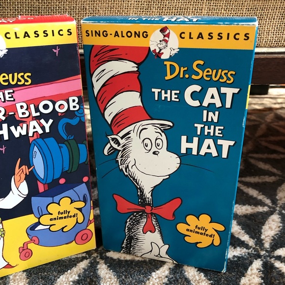 80's Dr. Seuss VHS Movies - The Cat in the Hat - The Hoober-Bloob Highway - Picture 9 of 12